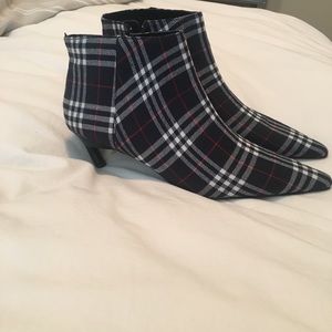 Zara Plaid Booties